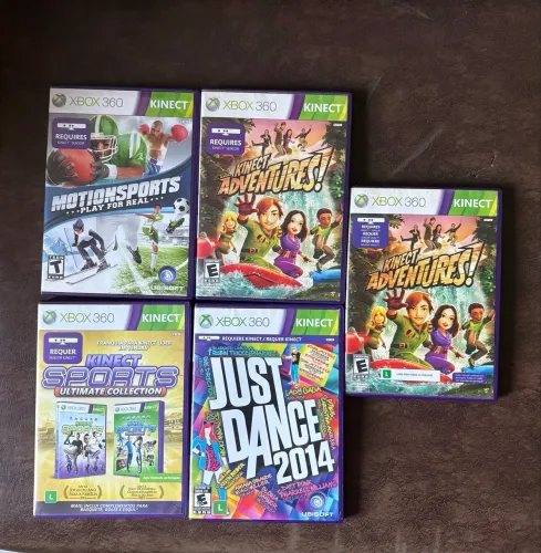 Kit Jogos Para Kinect Xbox 360