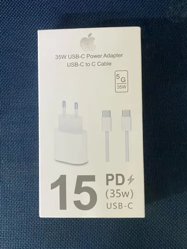 Carregador 35W USB-C PD com Cabo USB-C to C