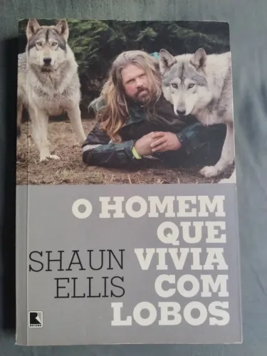 Livro o homem que vivia com lobos