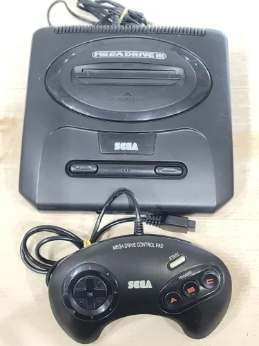 Mega Drive 1 com 1 controle