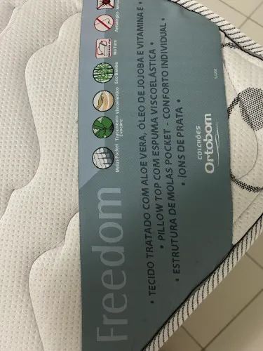 Colchão casal Queen ortobom freedom