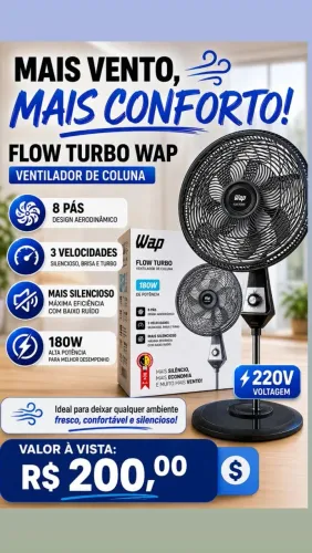 Ventilador Wap Turbo