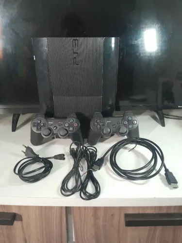 Play Station 3 - 2 Controles Originais - Desbloqueado (Conservado)