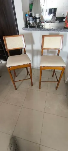 02 banquetas para cozinha americana