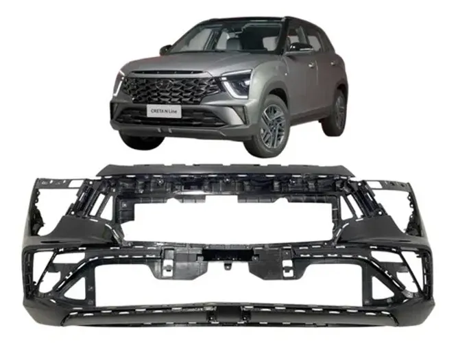 Parachoque Dianteiro Hyundai Creta N-line 2022 A 2024 Origin Cinza-escuro