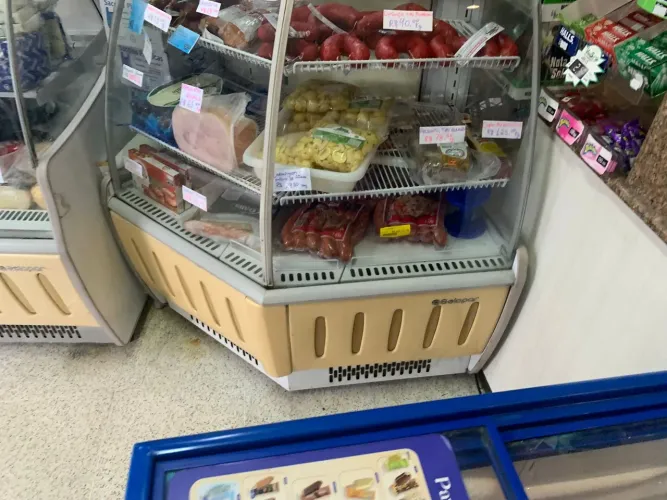 Balcão GELOPAR Refrigerado Expositor Vidro Curvo (Usado)