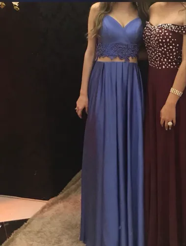 Vestido de Festa Longo Roxo