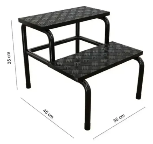 Escada Escadinha 2 Degraus Maca Estética Depilação<br>4.5 | +100 vendidos<br>R$ 207<br>