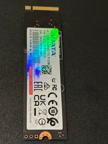 SSD NVME ADATA Legend 710 512GB