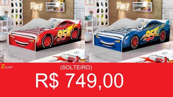 Cama infantil - entrega e montagem gratuita!!