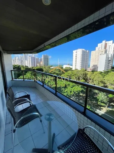 Apartamento de luxo à venda em Recife-PE, Setúbal: 3 quartos, 2 suítes, vista incrível e 2