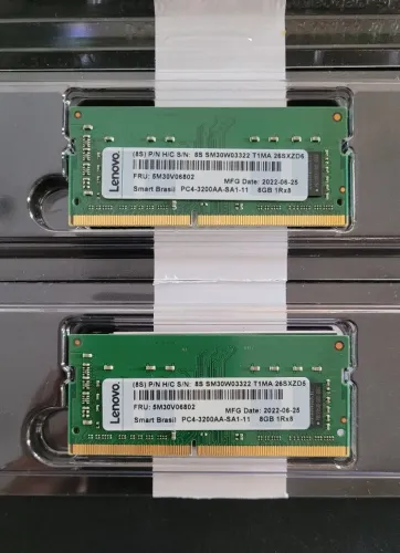 Kit 16GB RAM para Notebook DDR4 3200MHz Lenovo - 2x8GB