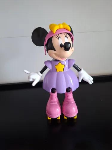Brinquedo minnie que fala