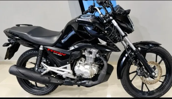 Honda Fan 160 Preta mod 2026