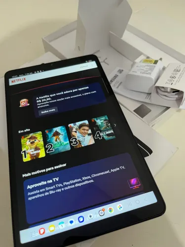 Galaxy Tab A11 NOVO! Aceito cartão de crédito!