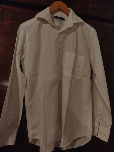 Camisa social branca Brooksfield 39