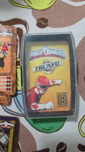 SUPER TRUNFO POWER RANGERS