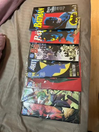 Saga do Batman 6,7 e 57 + Batman 2, 3, 6 e 7