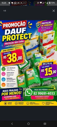 Fraldas na Promoção