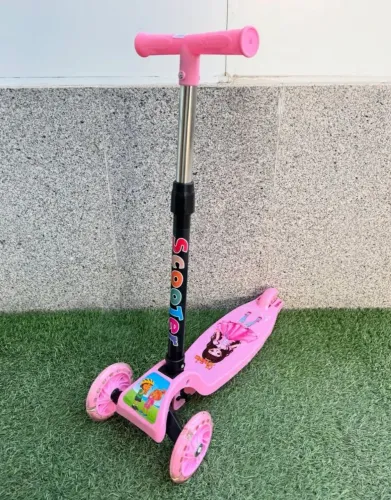 Patinete infantil - com LEDs nas rodas