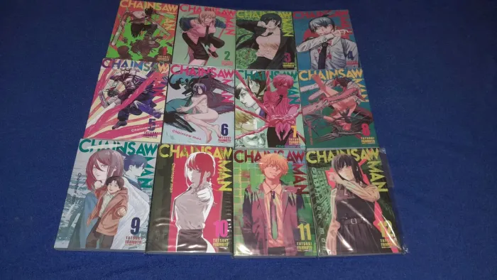 Coleção Chainsaw Man (Parte 01) Vol. 01 a 12