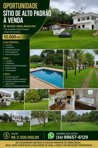 Rancho próximo Araguari é Uberlandia 