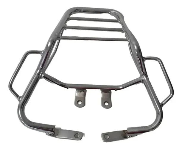 Alça Bagageiro Cg 150 Titan 2009 C/alça Polimet Prateado
