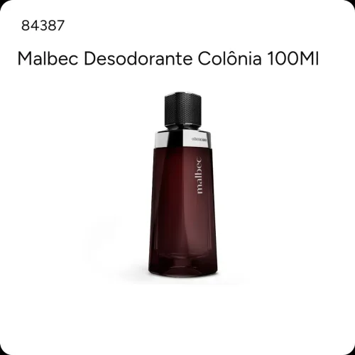 Malbec desodorante Colônia 100 ml
