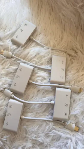 Adaptador pra transferir fotos