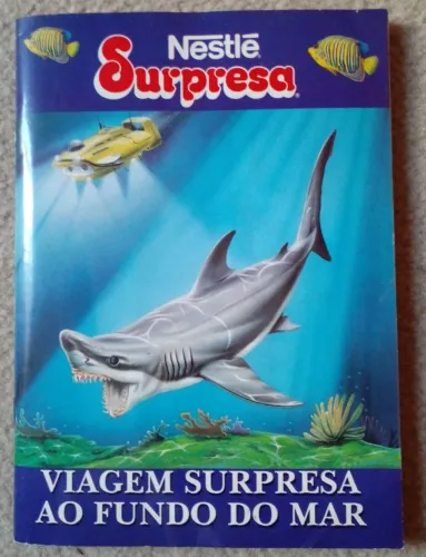 Álbum Nestle Viagem ao Findo do Mar - Incompleto