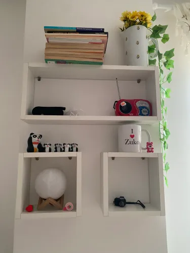 Kit 3 nichos de parede multiuso