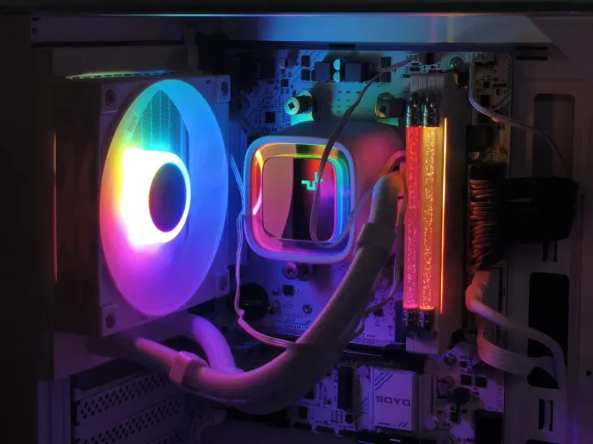 WaterCooler DeepCool LS320 WH Elite (Leia descrição)