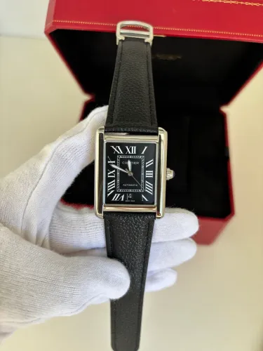 Relógio Cartier Tank Masculino Automático
