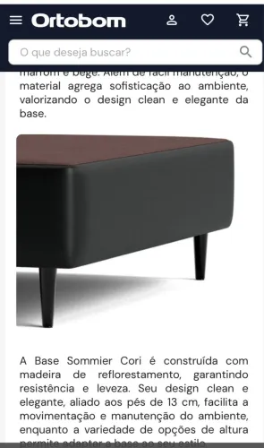 Cama ortobom