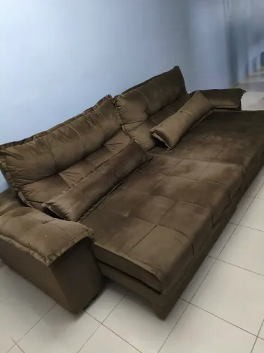 Sofá de 2.90 MTS super novo. Retirar em Poá/SP