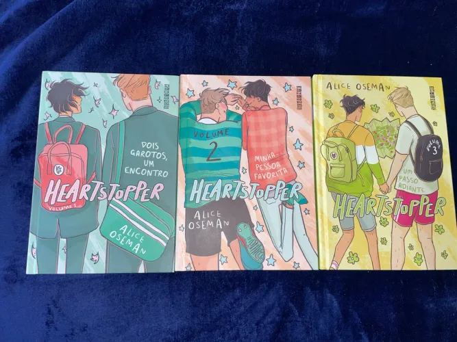 3 Livros Heartstopper