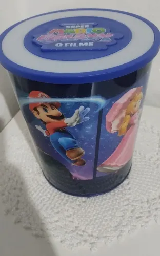 Balde Super Mario Galaxy Cinemark 