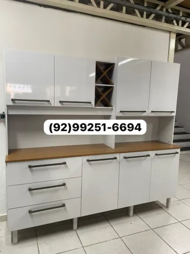 armario de cozinha ajax branco