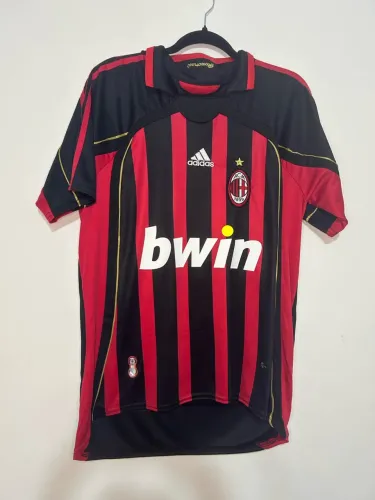 CAMISA MILAN RETRO 07/08 " RONALDINHO 80"