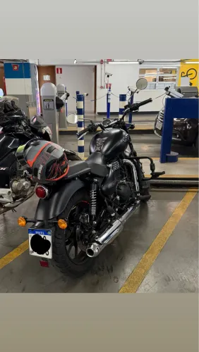 Meteor 350 novinha! Preto fosco 