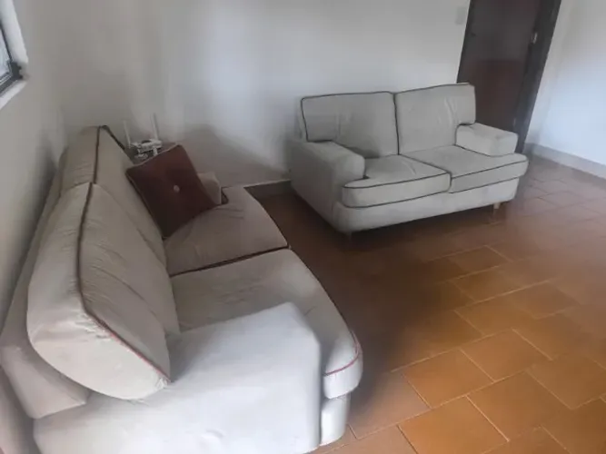 JOGO SOFÁ 2 LUGARES SUEDE - LIDER INTERIORES