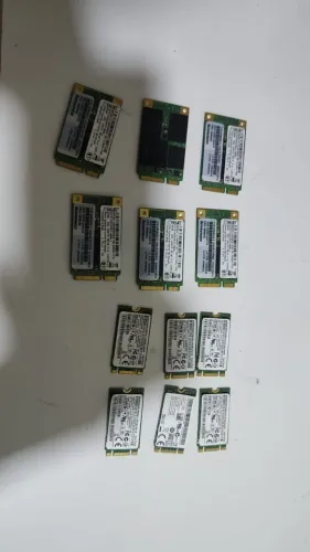 Lote 6 SSD mSata 32GB e 6 SSD m2 Sata 16GB Funcionando 100%