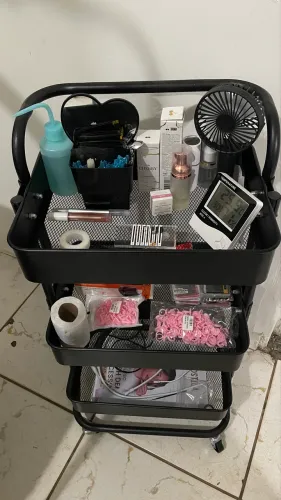 Vendo maca, mocho carrinho auxiliar e iluminaria 