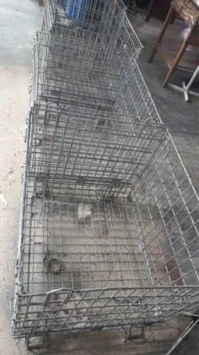 Gaiola aramada Container dobrável 
