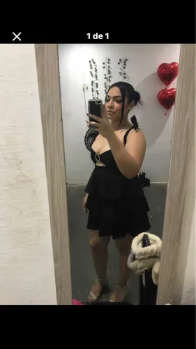 vestido babado