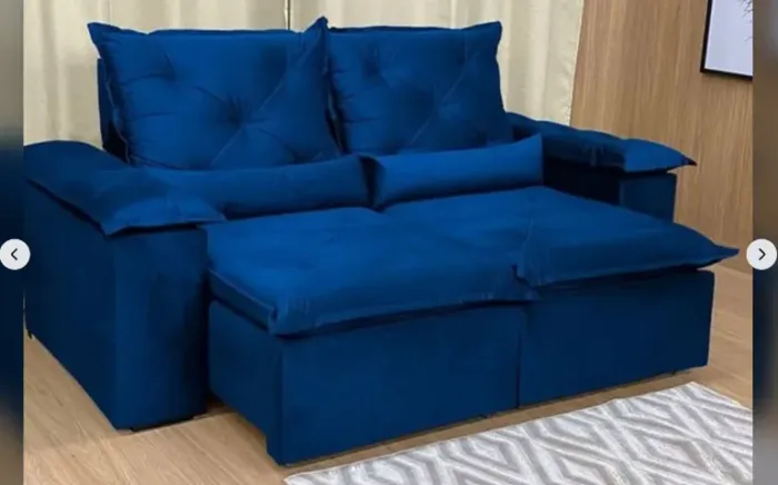 Sofá direto de fábrica, variedade de modelos e tamanhos, trabalhamos com material Suede,