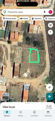TERRENO - LOTEAMENTO JOÃO PEDRO FILHO, BAIXA DO MEIO, GUAMARÉ.