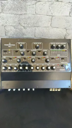 Crossover Power Systems EC-1 + Equalizador 10 bandas (Automotivo)