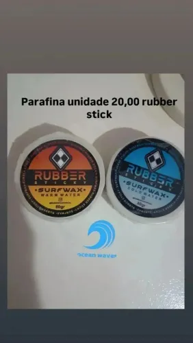 Parafina surf Rubber stick água fria 
