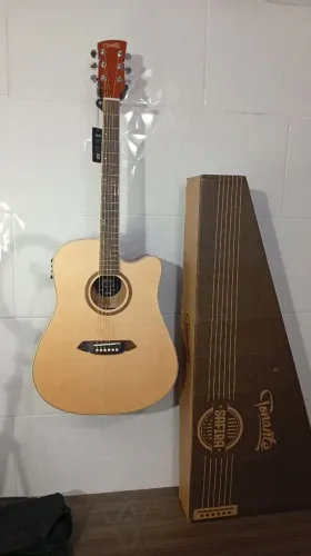 Violão Elétrico Safira 41 novo 